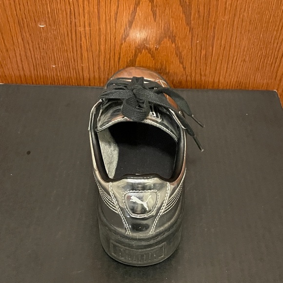 Puma carina sneaker silver size 6.5 - Picture 4 of 7